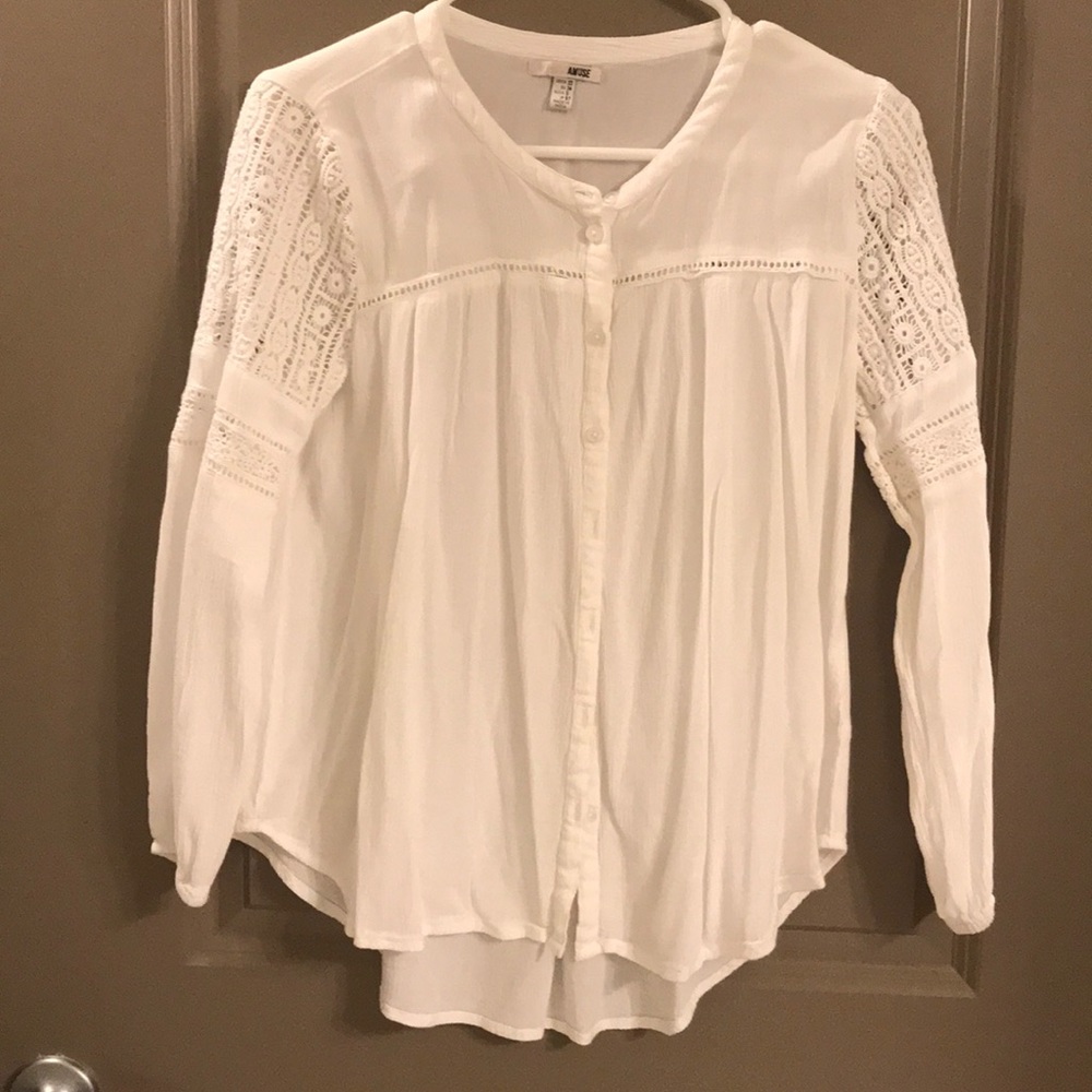 White Amuse Society top
